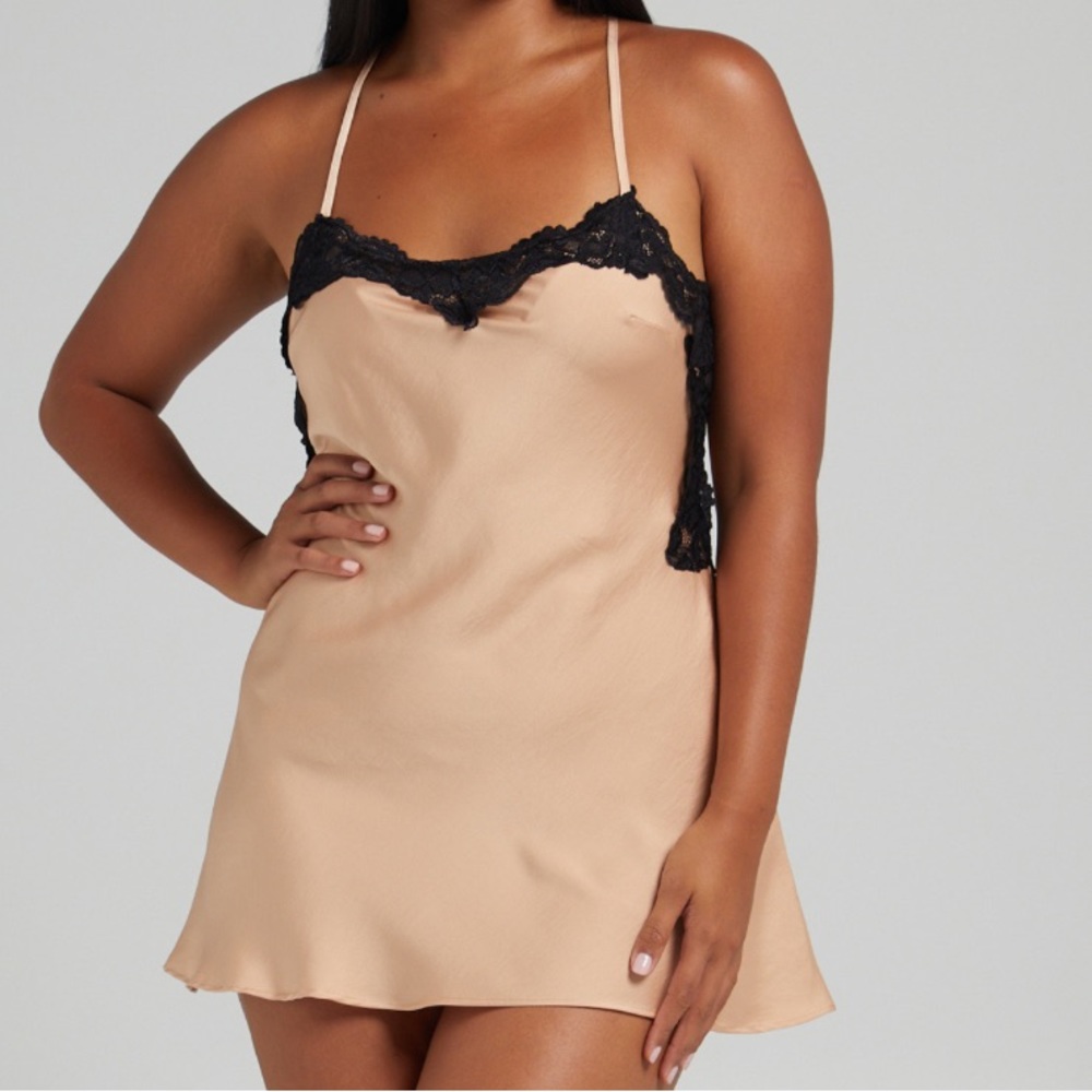 backless slip dress